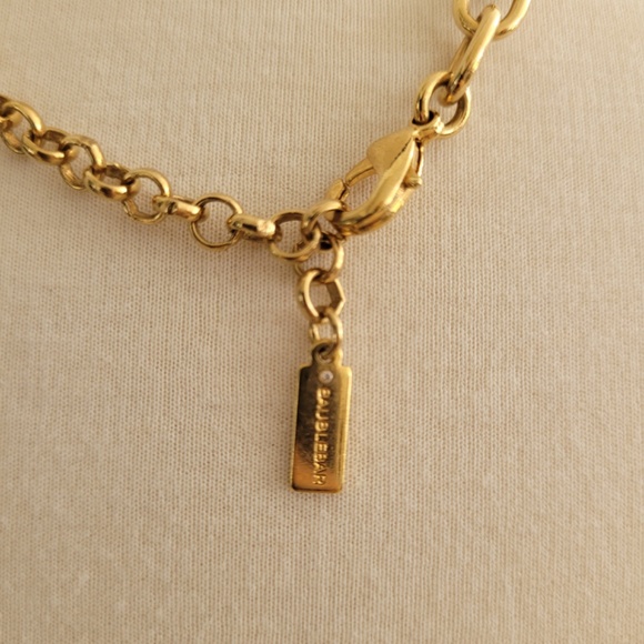 Baublebar choker necklace with crystal stone - Picture 5 of 10